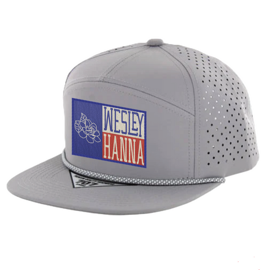 WH Flag Patch Perforated Trucker Cap