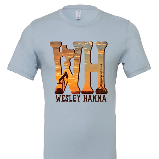 WH Shirt - Light Blue or Tan