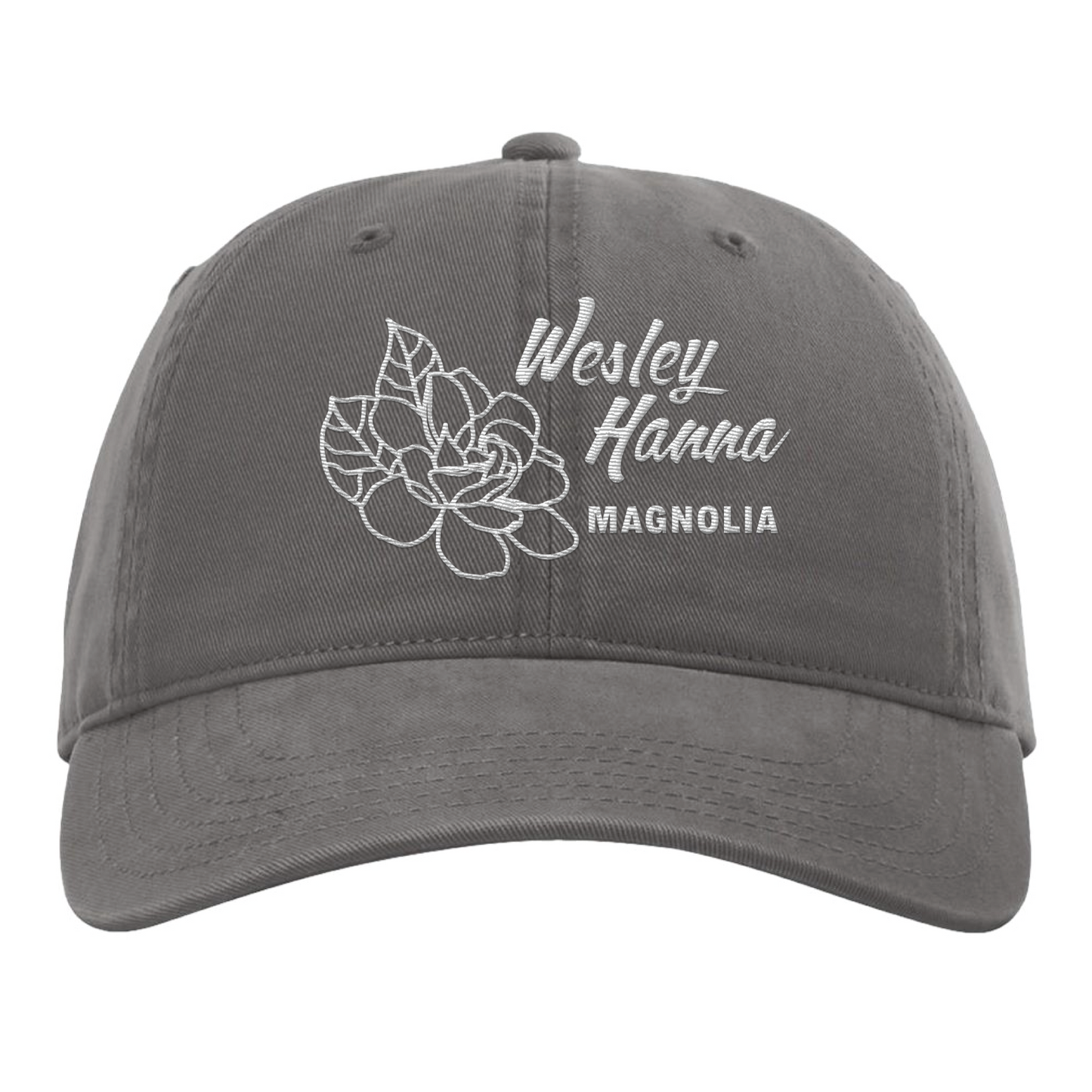 Magnolia Low Profile Cap - Gray, Army Green, or Maroon