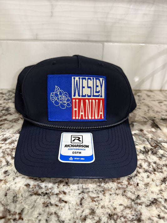 WH Flag Patch Perforated Trucker Cap