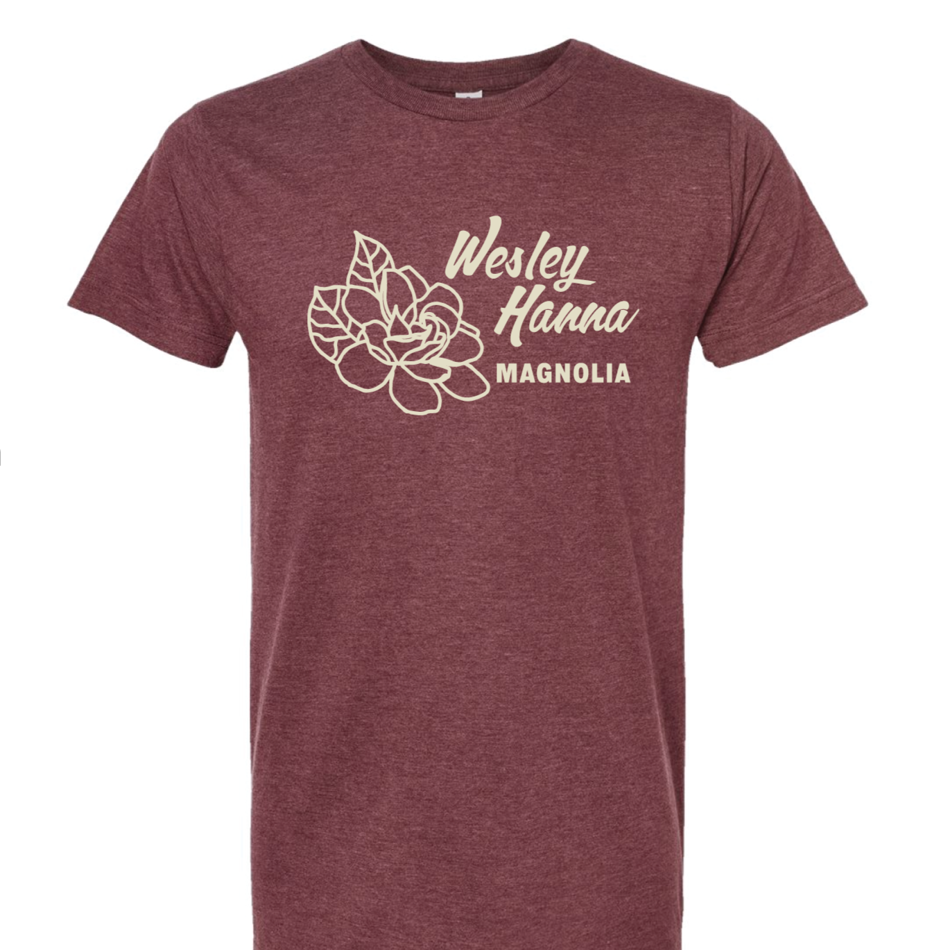 Magnolia Shirt - Green or Maroon